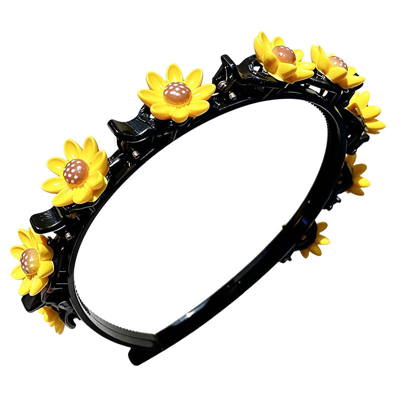 🌺1+1 zdarma🌺Roztomilá, pletená dětská sponka do vlasů