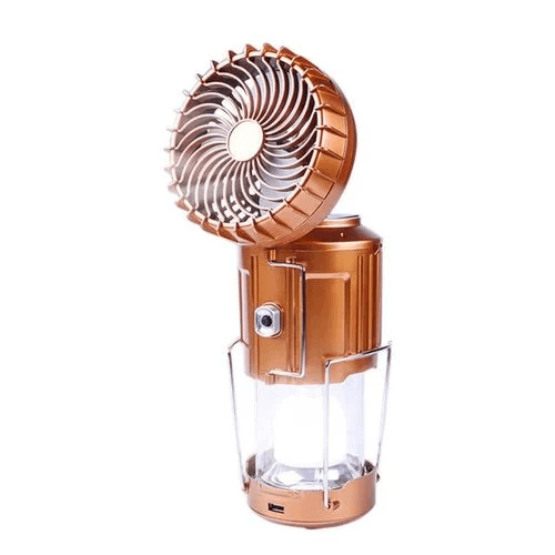 🔥2025 Horký výprodej🔥🌿Přenosná LED kempingová lampa s ventilátorem