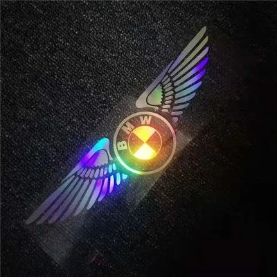 3D laserová nálepka na auto s andělskými křídly ✧4 ks✧