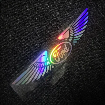 3D laserová nálepka na auto s andělskými křídly ✧4 ks✧