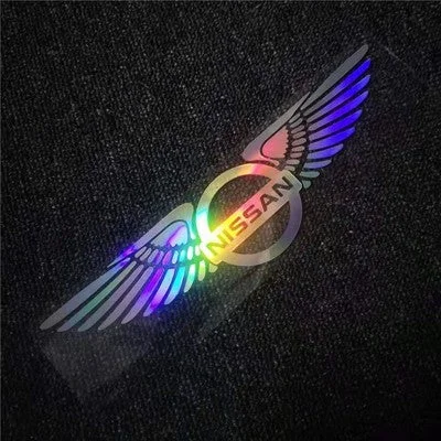 3D laserová nálepka na auto s andělskými křídly ✧4 ks✧