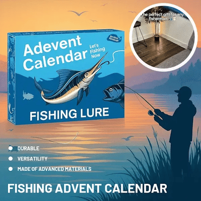 🎣 Rybářský adventní kalendář 2025 (limitovaná edice) – denní překvapení v podobě rybářských pokladů nejvyšší kvality