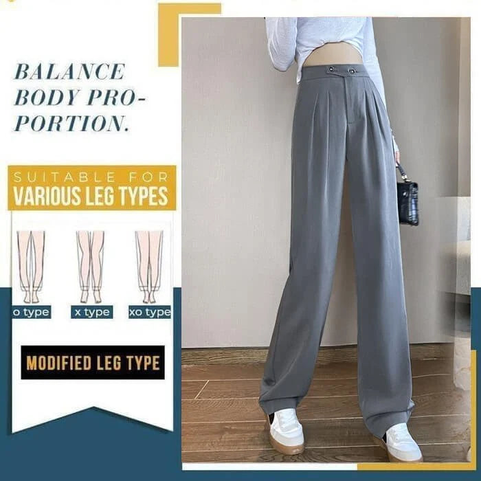 ✨Akce nového produktu✨Dámské ležérní široké kalhoty