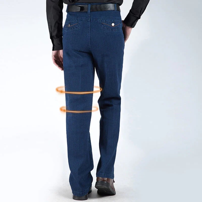 👖 Rovné pánské džíny s vysokým pasem