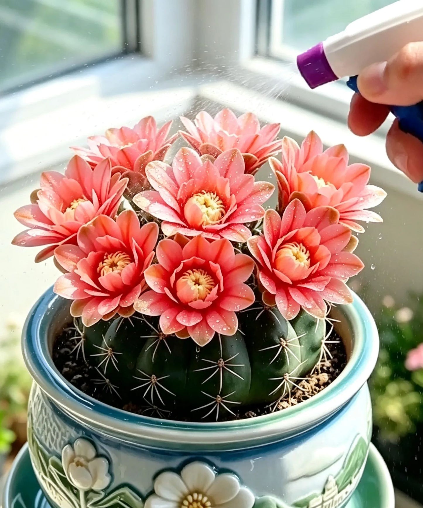 🌵 Seznamte se se svým novým nejlepším přítelem – kaktusem Gymnocalycium baldianum! 💕