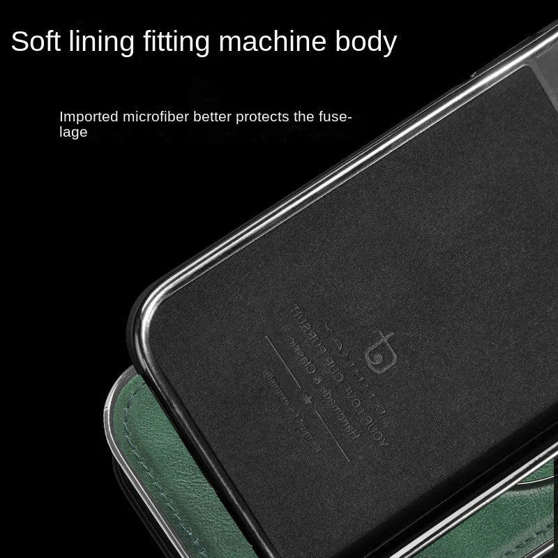 ✨2025Nové produkty📱Luxusní kožený neviditelný stojan pro