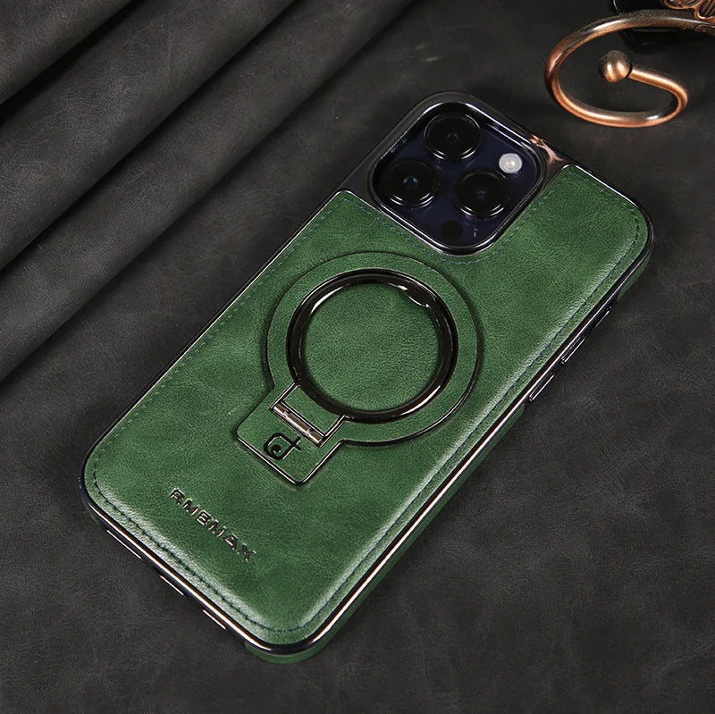 ✨2025Nové produkty📱Luxusní kožený neviditelný stojan pro