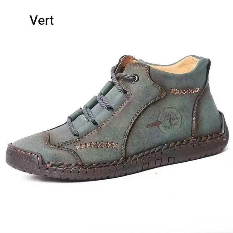 【Ruční výroba】 Outdoorové boty vyrobené z pravé kůže🔥