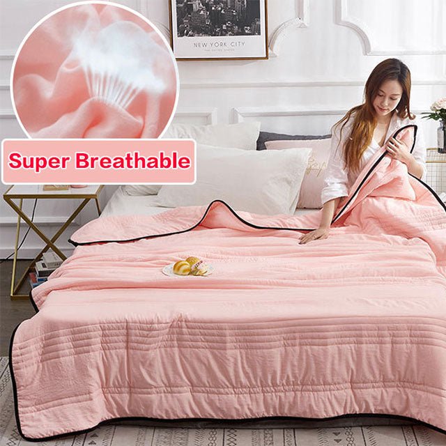 🛏️Ultratenká klimatizační přikrývka - 😴Poskytuje pohodlné podmínky pro spánek