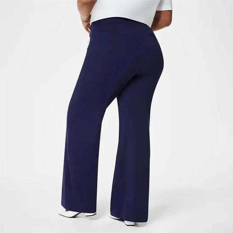 🔥 Dámské kalhoty Plus Size s vysokým pasem a širokými nohavicemi