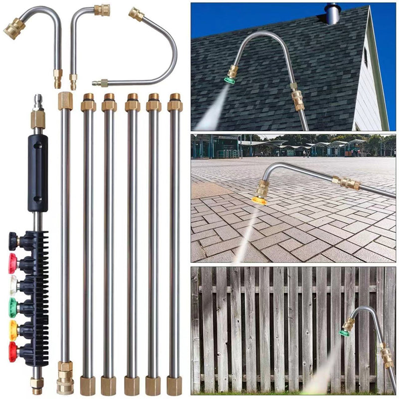👍 Sada vysokotlakých čisticích tyčí 4000 PSI💦