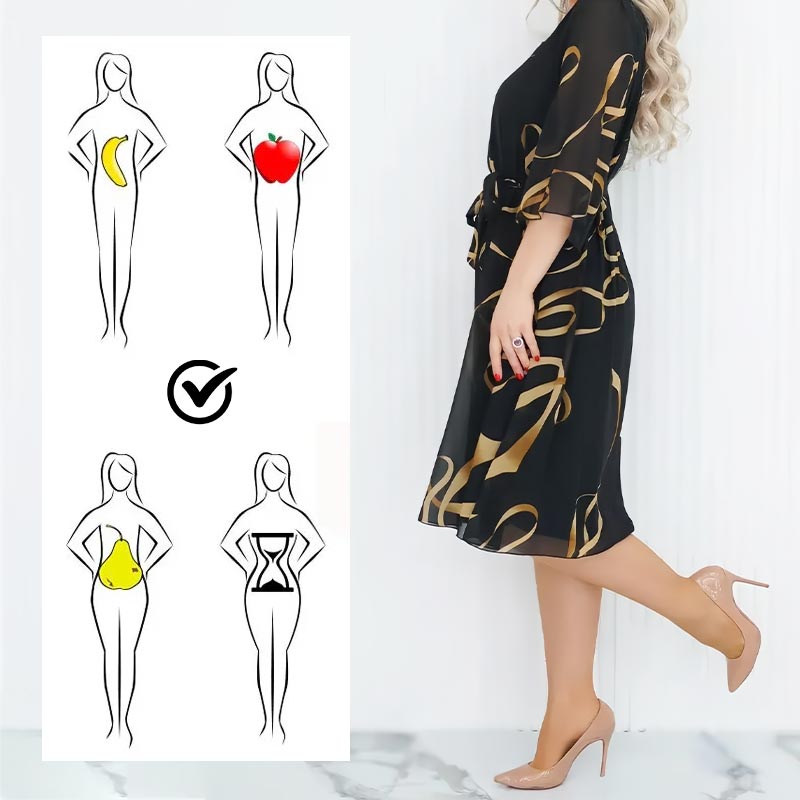 🌸Elegantní, volné midi šaty s volánovými rukávy