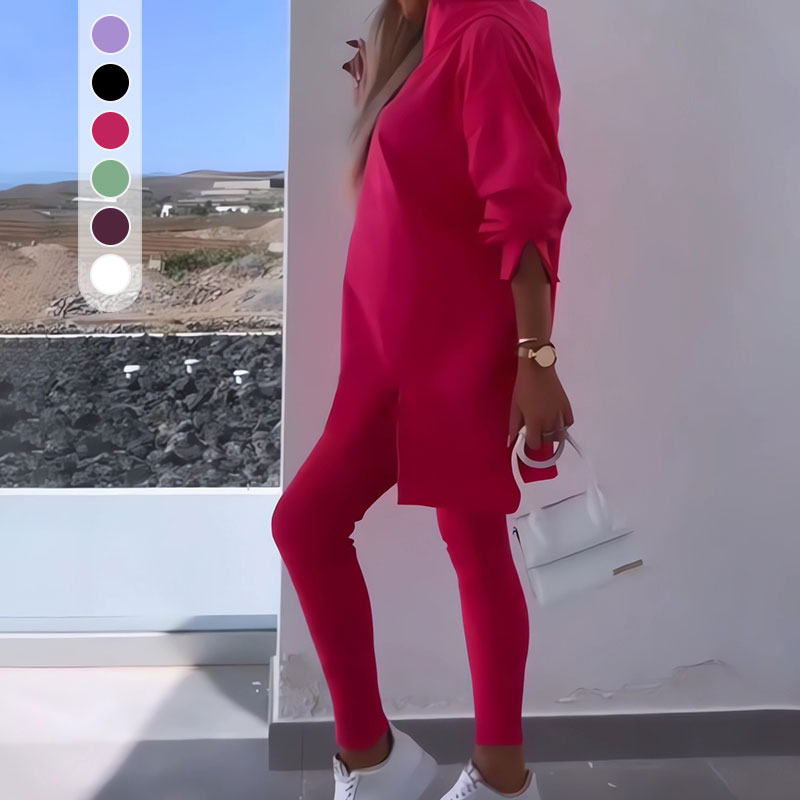 ✨2024 Nové produkty💖 Dvoudílná souprava Mikina a Jogger Legíny