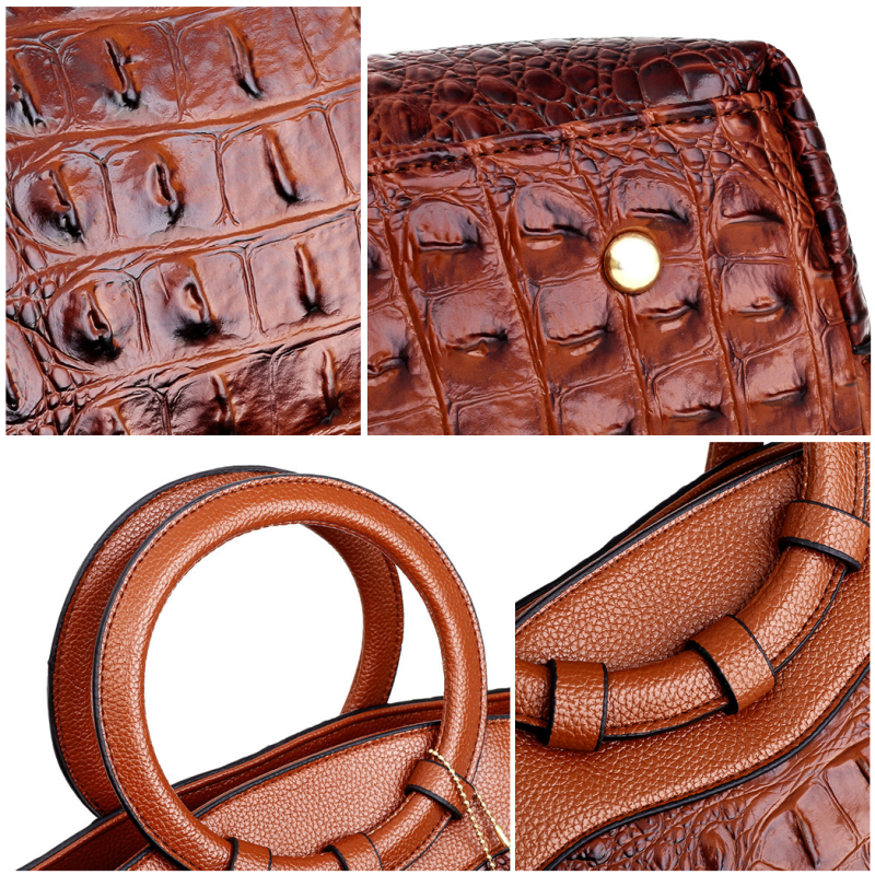 【✨ Nové produkty 2025】👜 Kabelka s krokodýlím potiskem