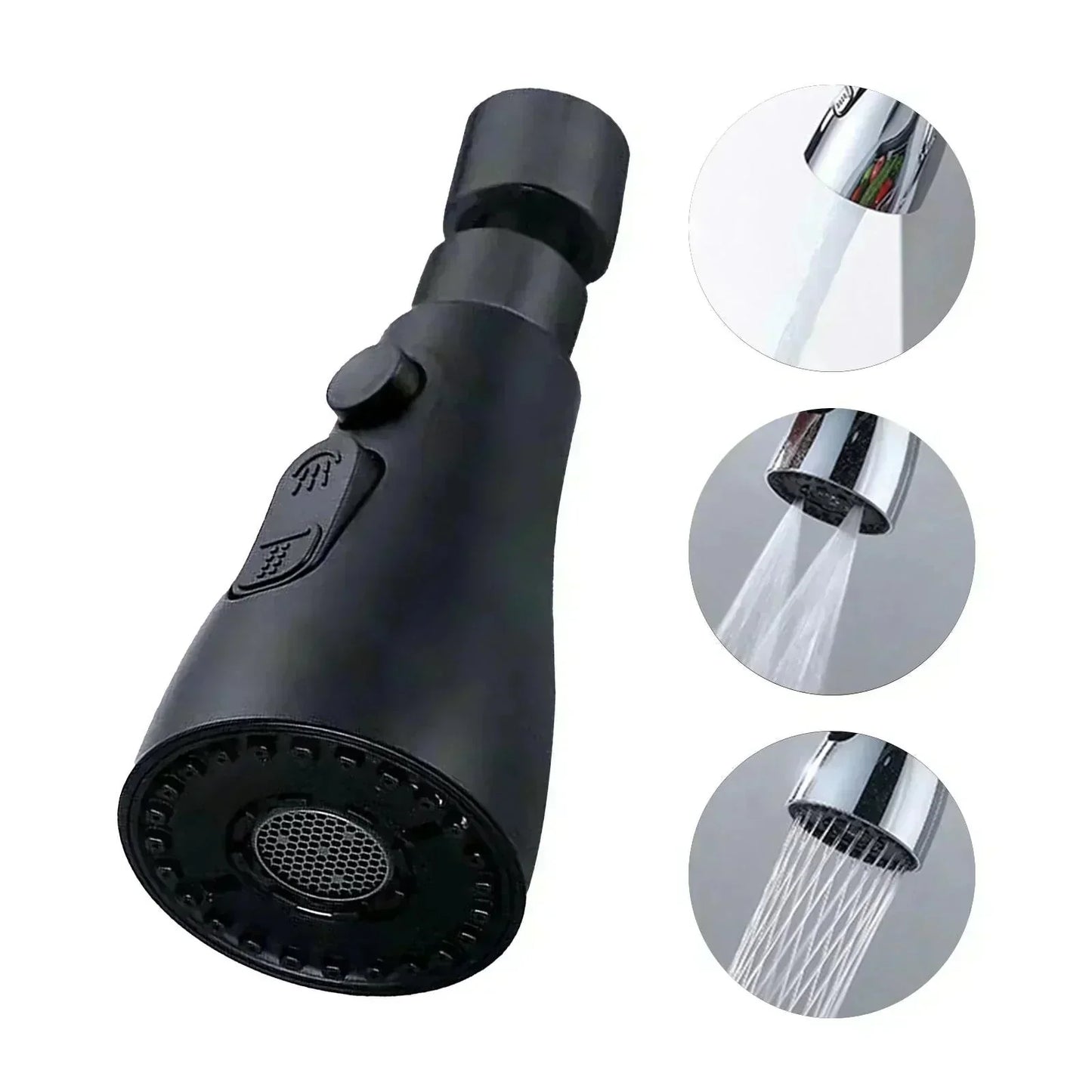 🔥Otočná sprchová hlavice o 720° pro kuchyňskou baterii se 3 funkcemi