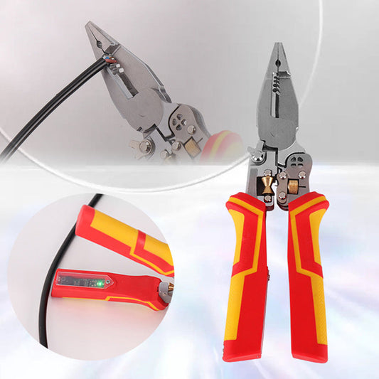🧰Multifunkční stahovák drátů 8 v 1 s elektrickým měřením