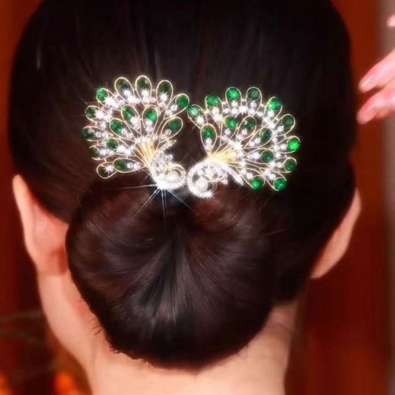 【💞Kupte 1 a získejte 1 zdarma】🦚 Módní retro doplňky do pavích vlasů