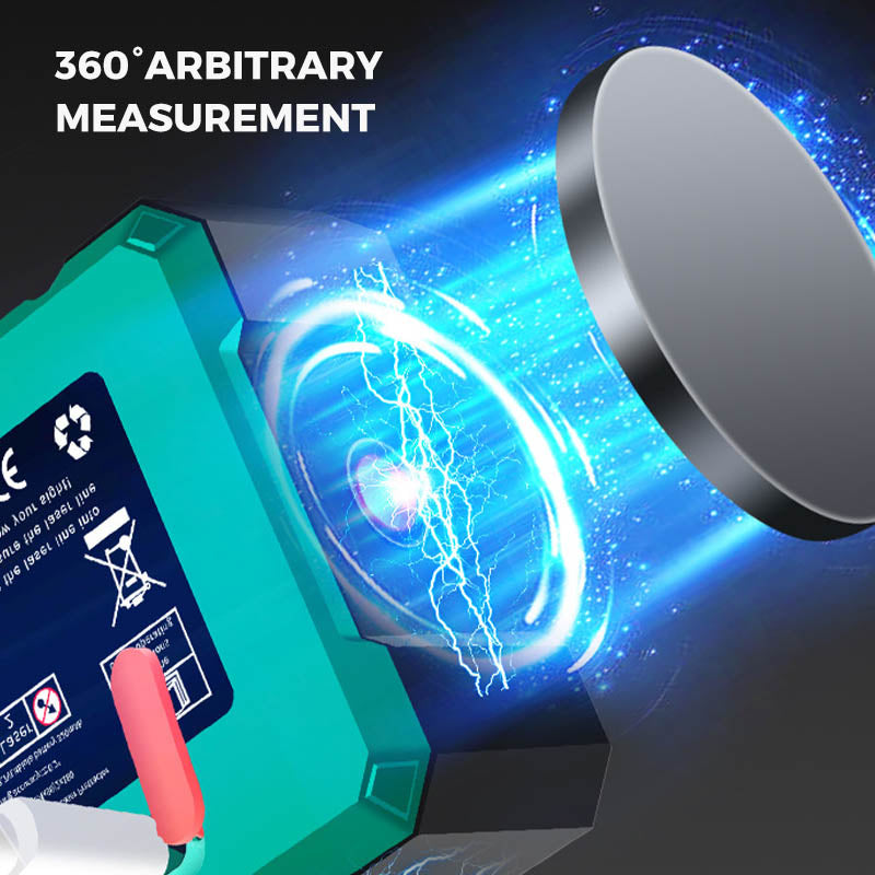 Magnetický digitální úhloměr s elektronickým laserem