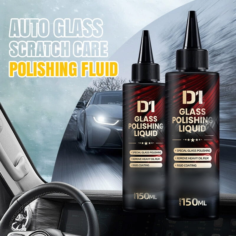 🚘Leštící a ošetřující tekutina k odstranění škrábanců z oken automobilů💦