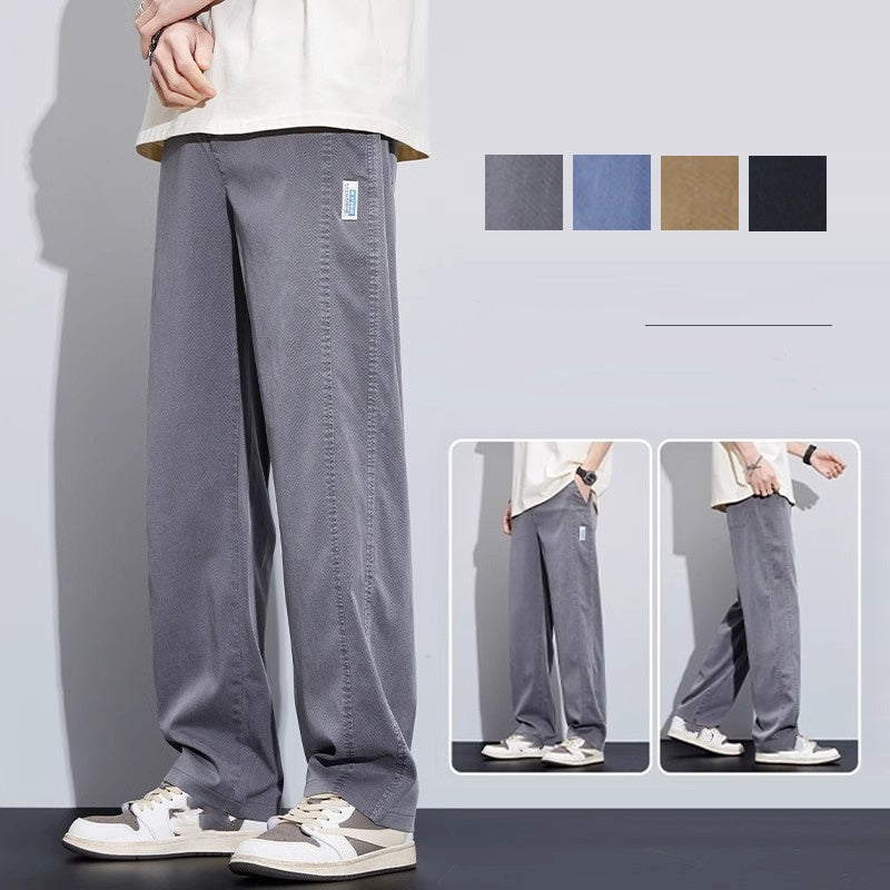 ⏳ (M-3XL)🔥Ležérní módní džíny s rovnými nohavicemi a sníženými nohavicemi👖 K dispozici ve 4 barvách.