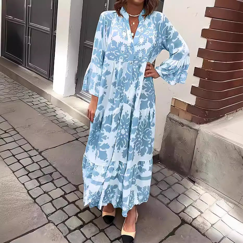 【🌷S-4XL】🌸Dámské šaty s dlouhým rukávem