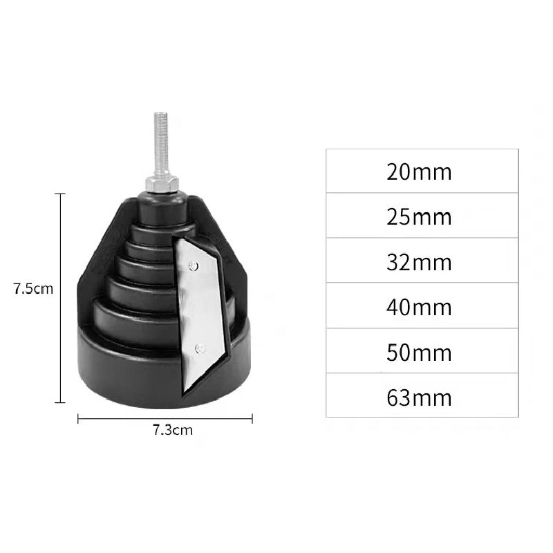 Nástroj na zkosení PVC/PE trubek 20-63 mm