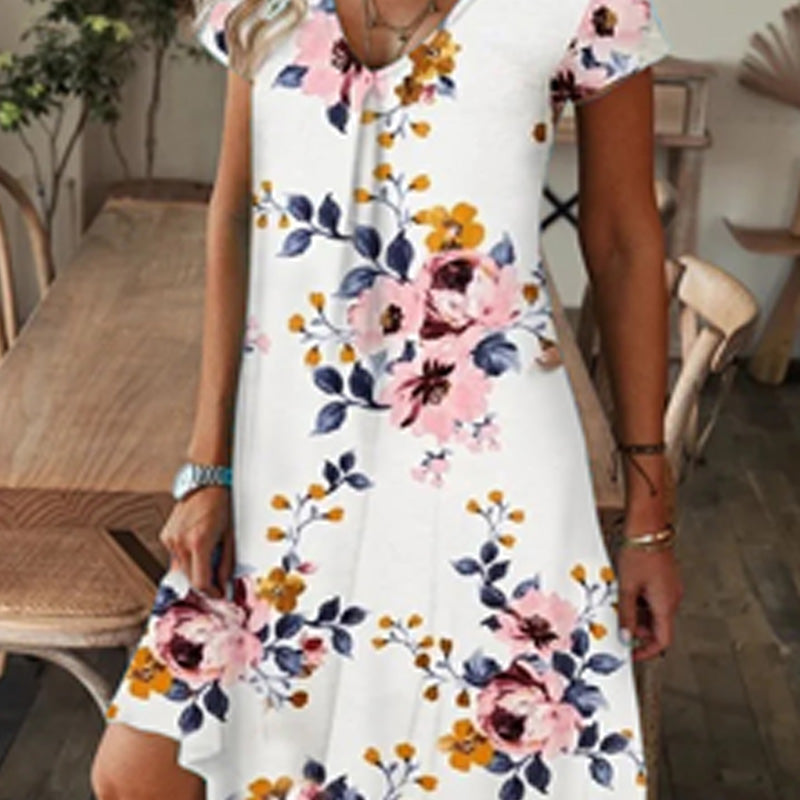 【M-3XL】🌺Elegantní květinové šaty