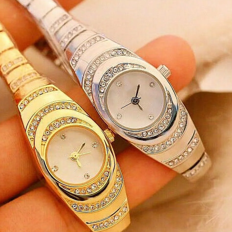 💎Dámské hodinky s křišťálovým náramkem⌚