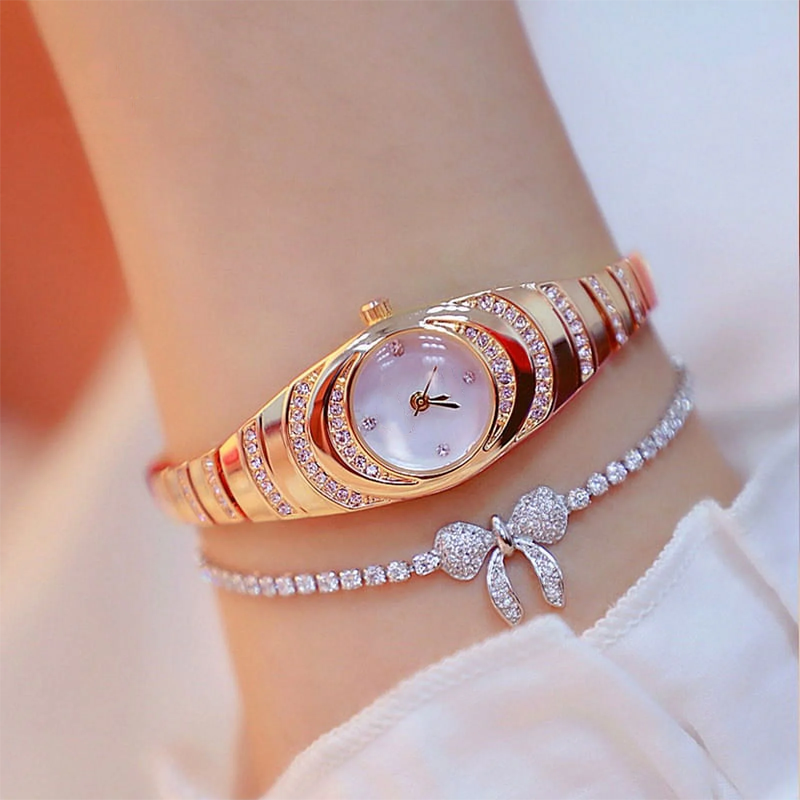 💎Dámské hodinky s křišťálovým náramkem⌚