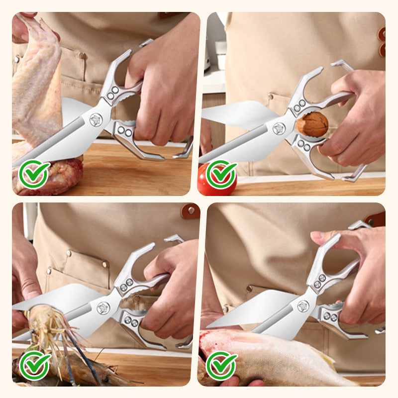 ✂️Multifunkční kuchyňské nůžky pro velké zatížení🍗