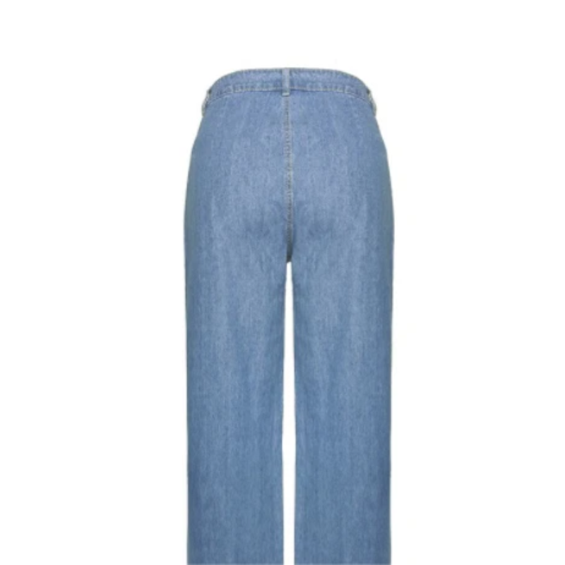 【S-3XL】👖💦Dámské ležérní džíny v sepraném stylu