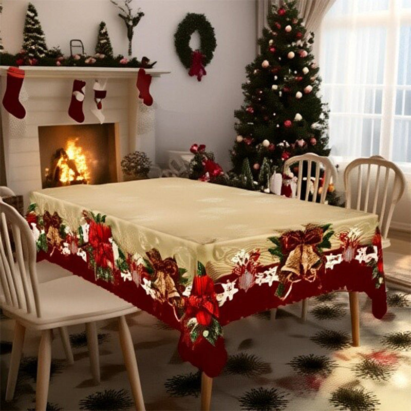 🦌Veselý, klasický vánoční ubrus🎄🎁