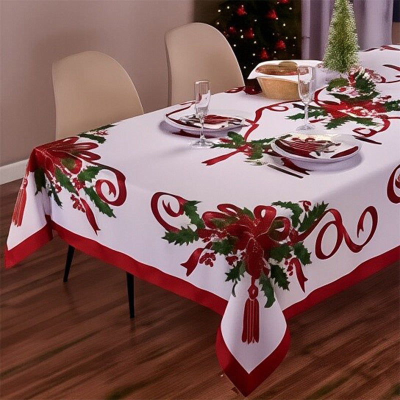 🦌Veselý, klasický vánoční ubrus🎄🎁