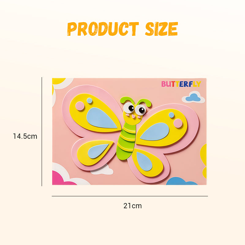 🧩🎨DIY 3D samolepky z EVA materiálu pro děti🎁