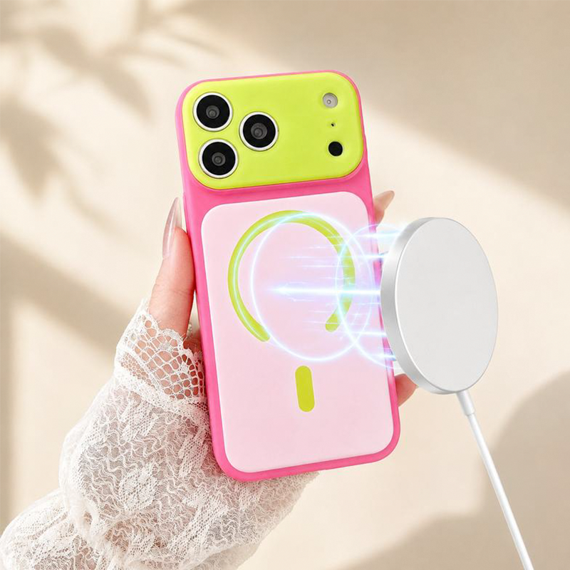 Vyjádřete svůj styl výraznými barvami – kontrastní magnetické pouzdro na telefon s dynamickým designem. Na dobírku! 🌈