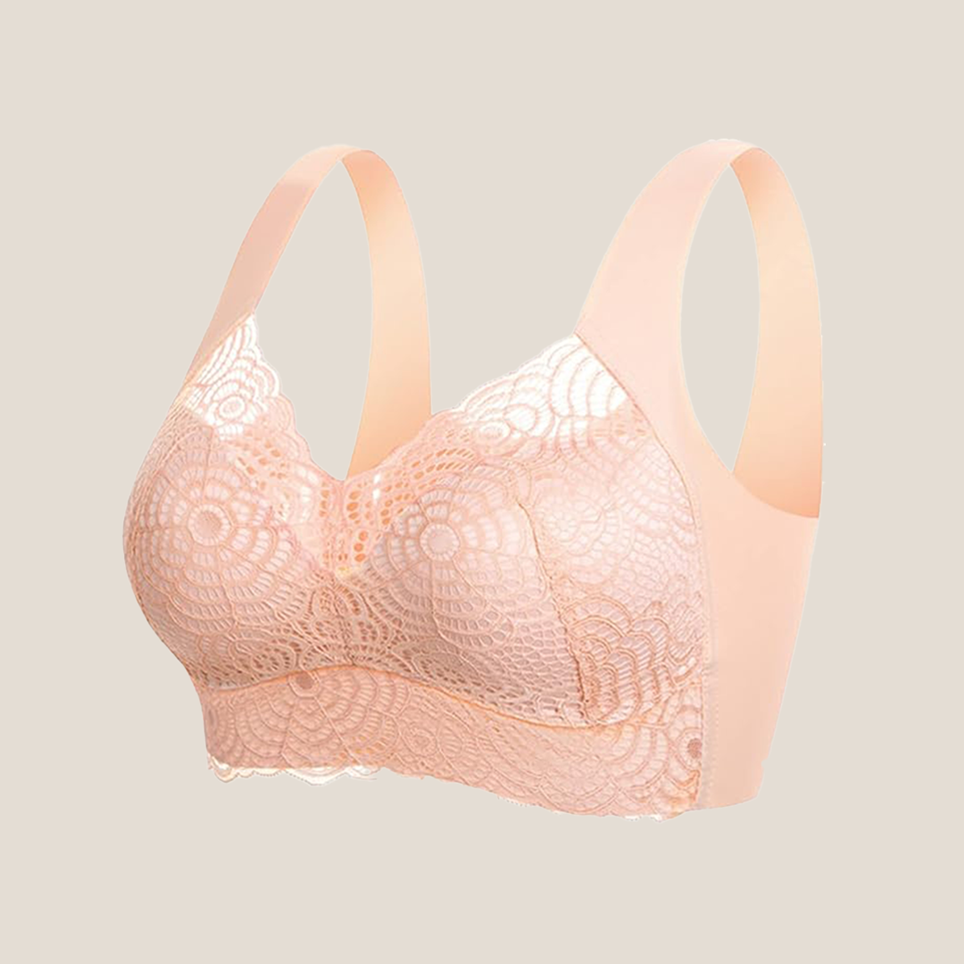 🔥Poslední den kupte 1 a získejte 3🔥 - Krajková podprsenka Plus Size pro dokonalé zvednutí a podporu (3 ks).
